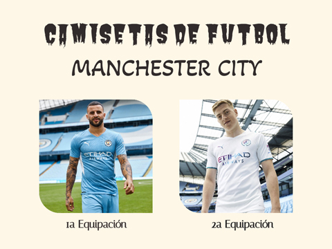 Camiseta de futbol Manchester City barata